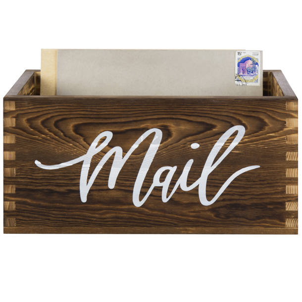 Millwood Pines Spalding Mail Desk Organizer & Reviews Wayfair